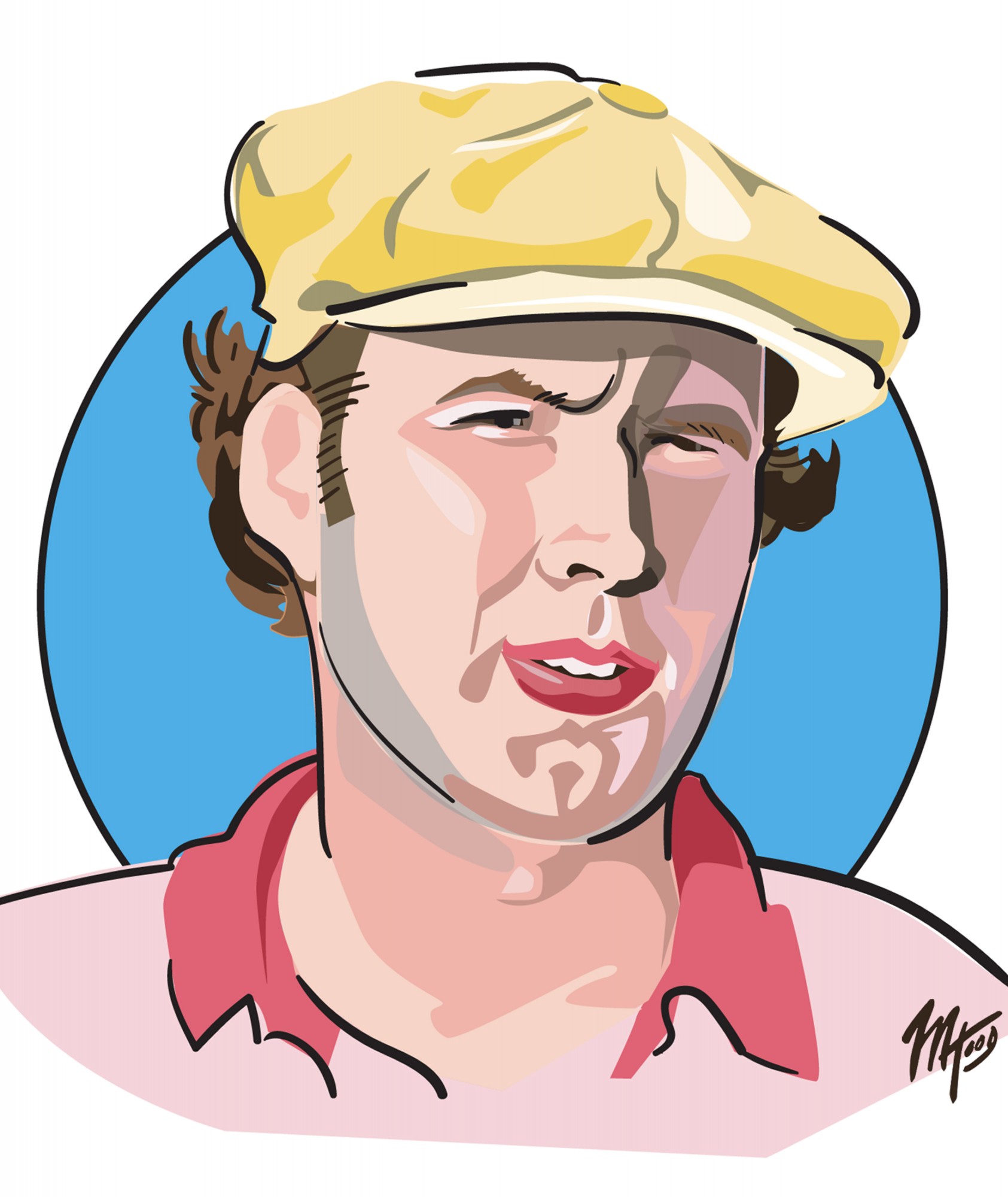 Caddyshack Caricature - Chevy Chase