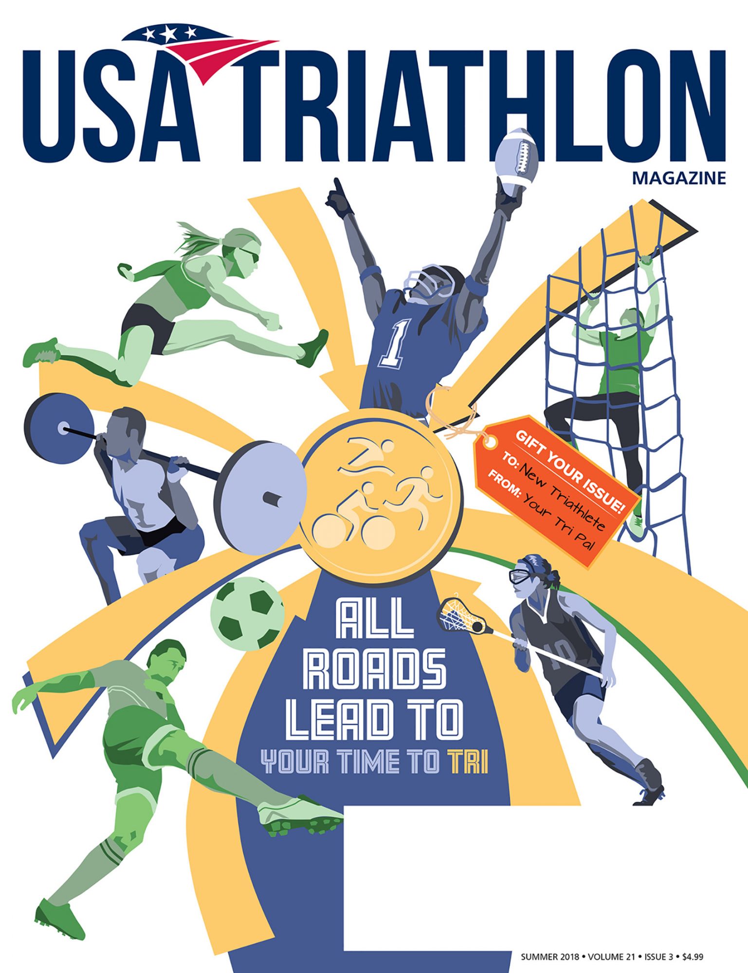USA Triathlon Magazine Cover