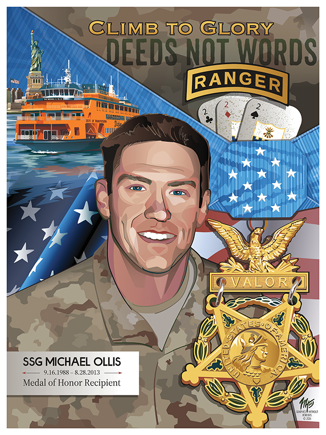 Michael Ollis received the Medal of Honor on March 2, 2026.